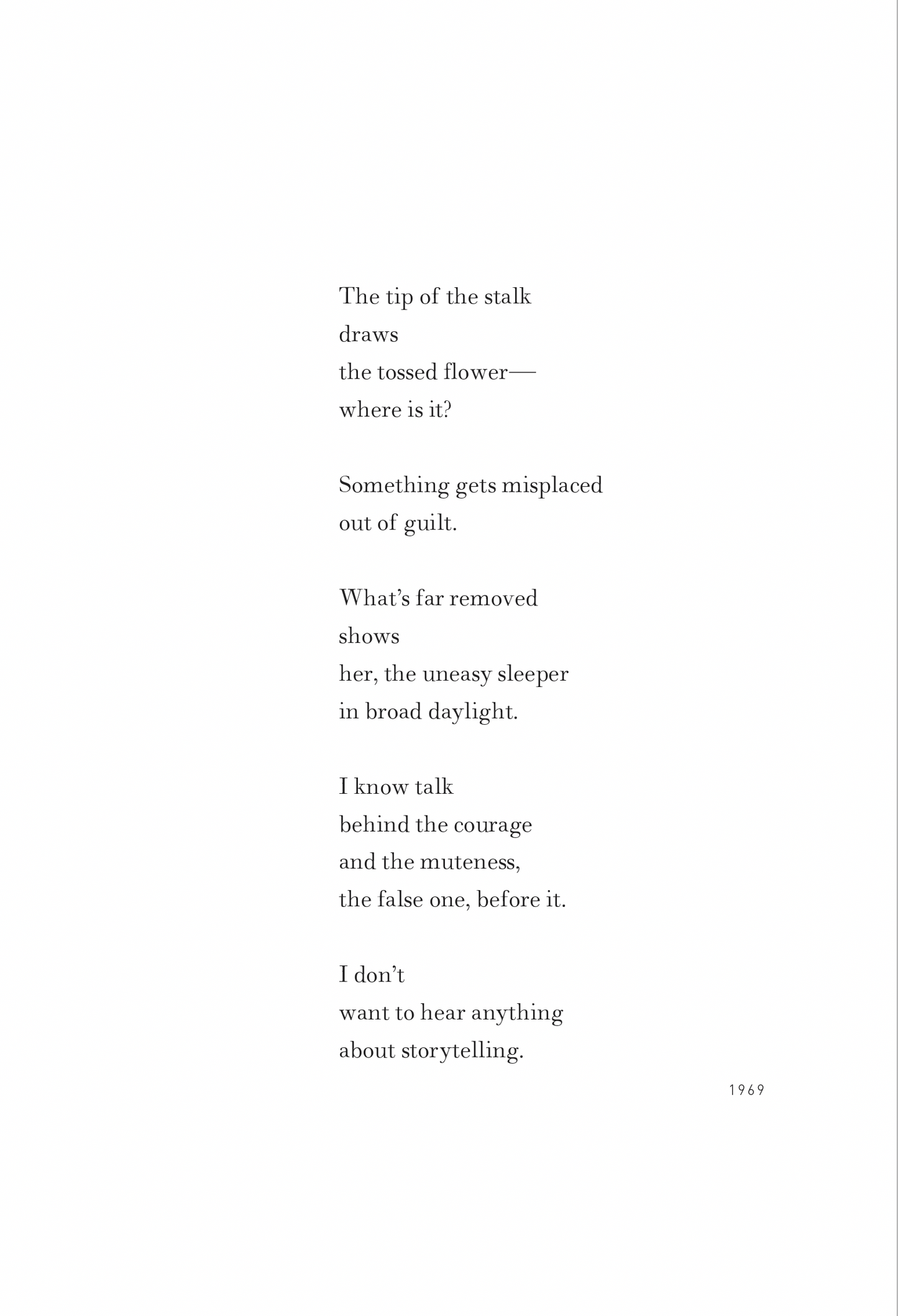 Uncollected Later Poems (1968–1979)
