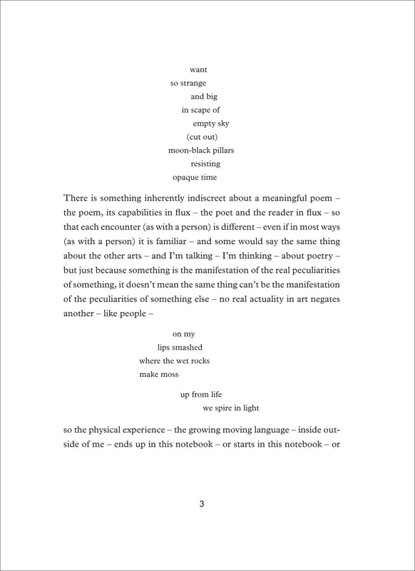 The Lives of the Poems and Three Talks