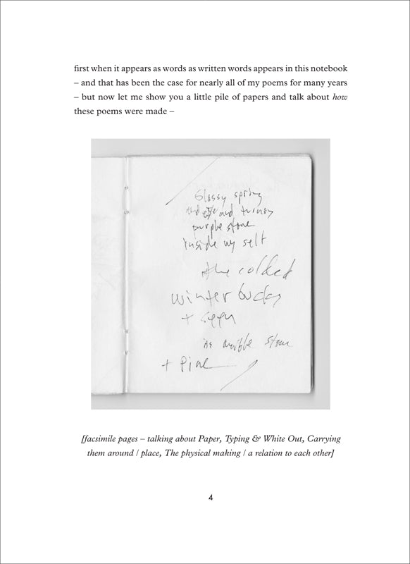 The Lives of the Poems and Three Talks