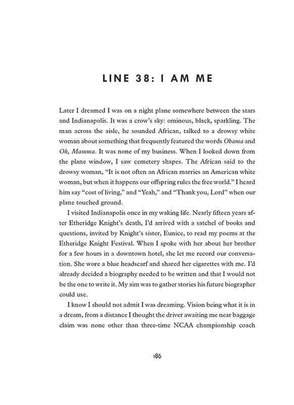 To Float in the Space Between: A Life and Work in Conversation with the Life and Work of Etheridge Knight