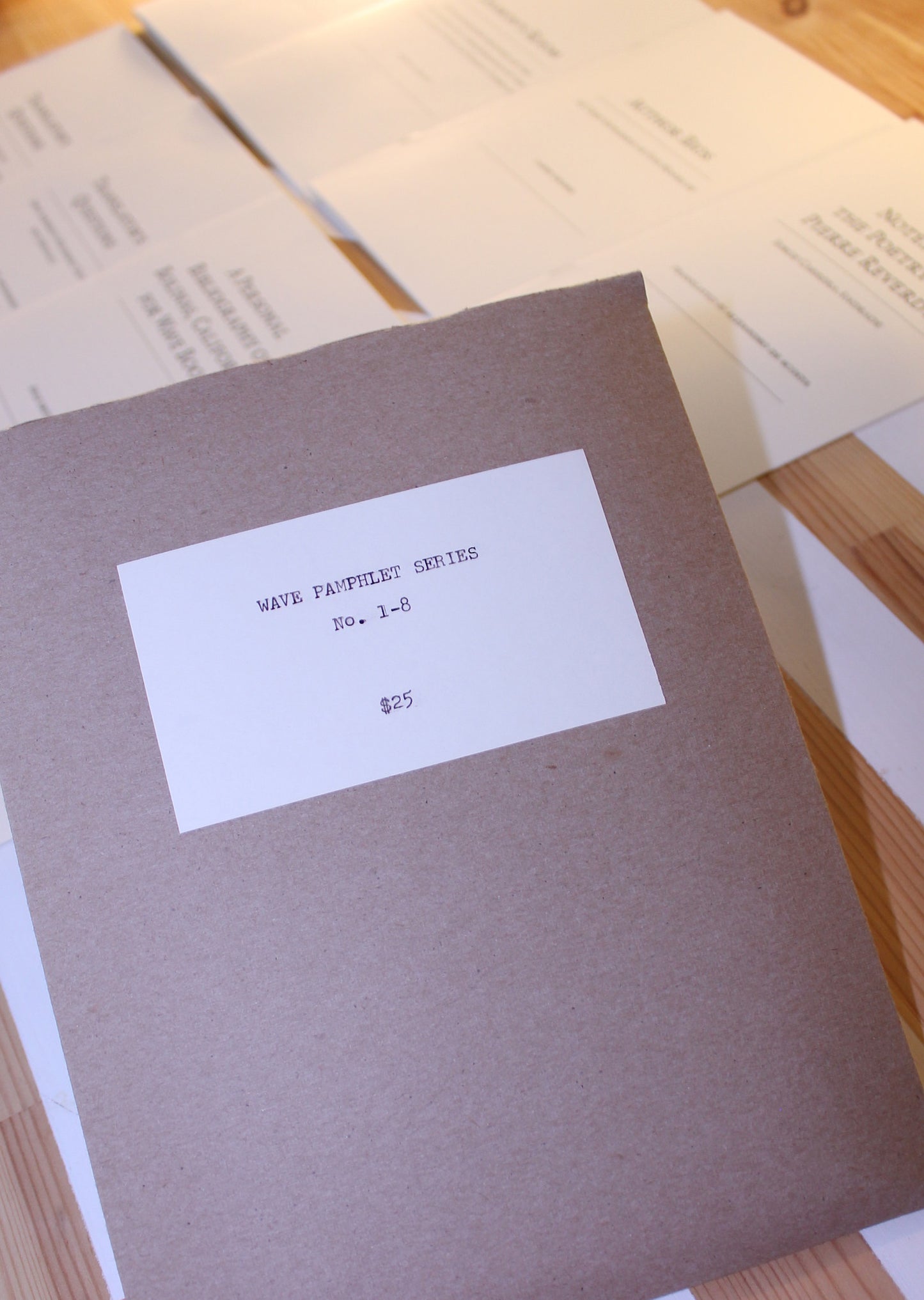 Wave Pamphlet Series