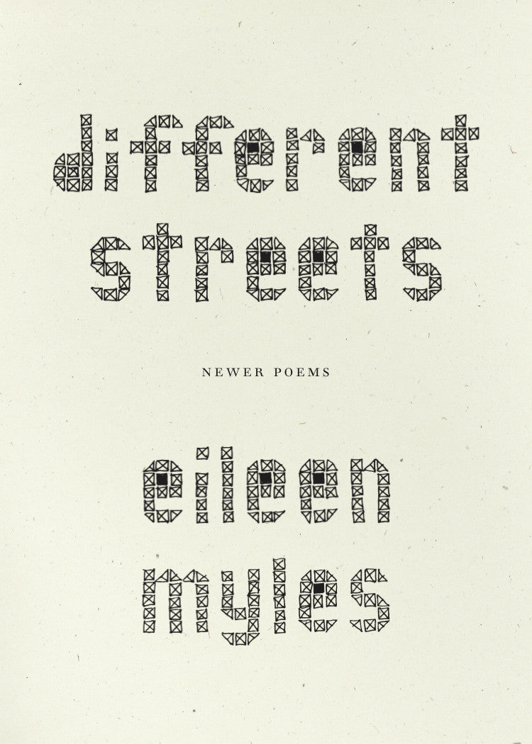 Snowflake / different streets - Eileen Myles