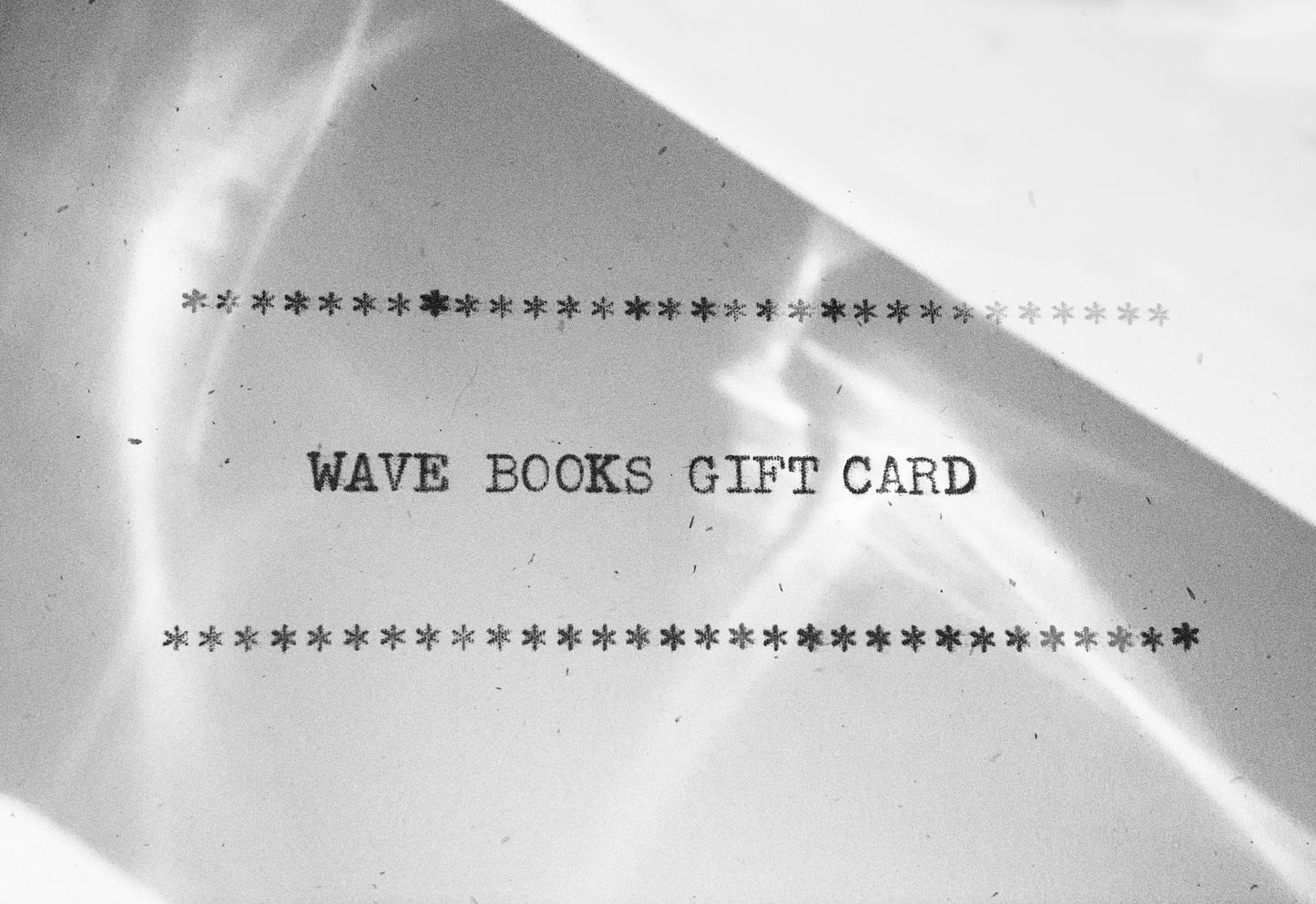 Wave Books Gift Card