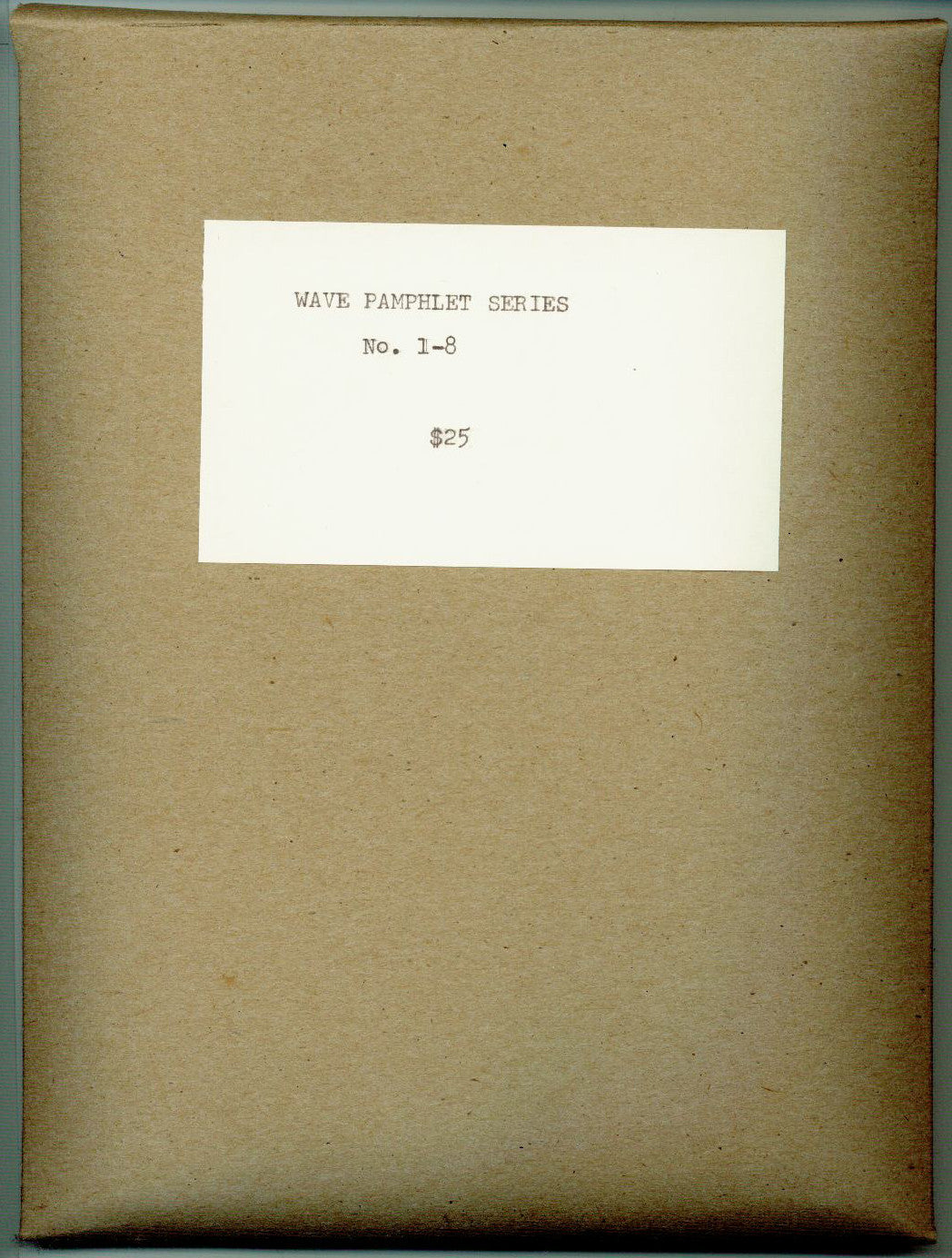 Wave Pamphlet Series