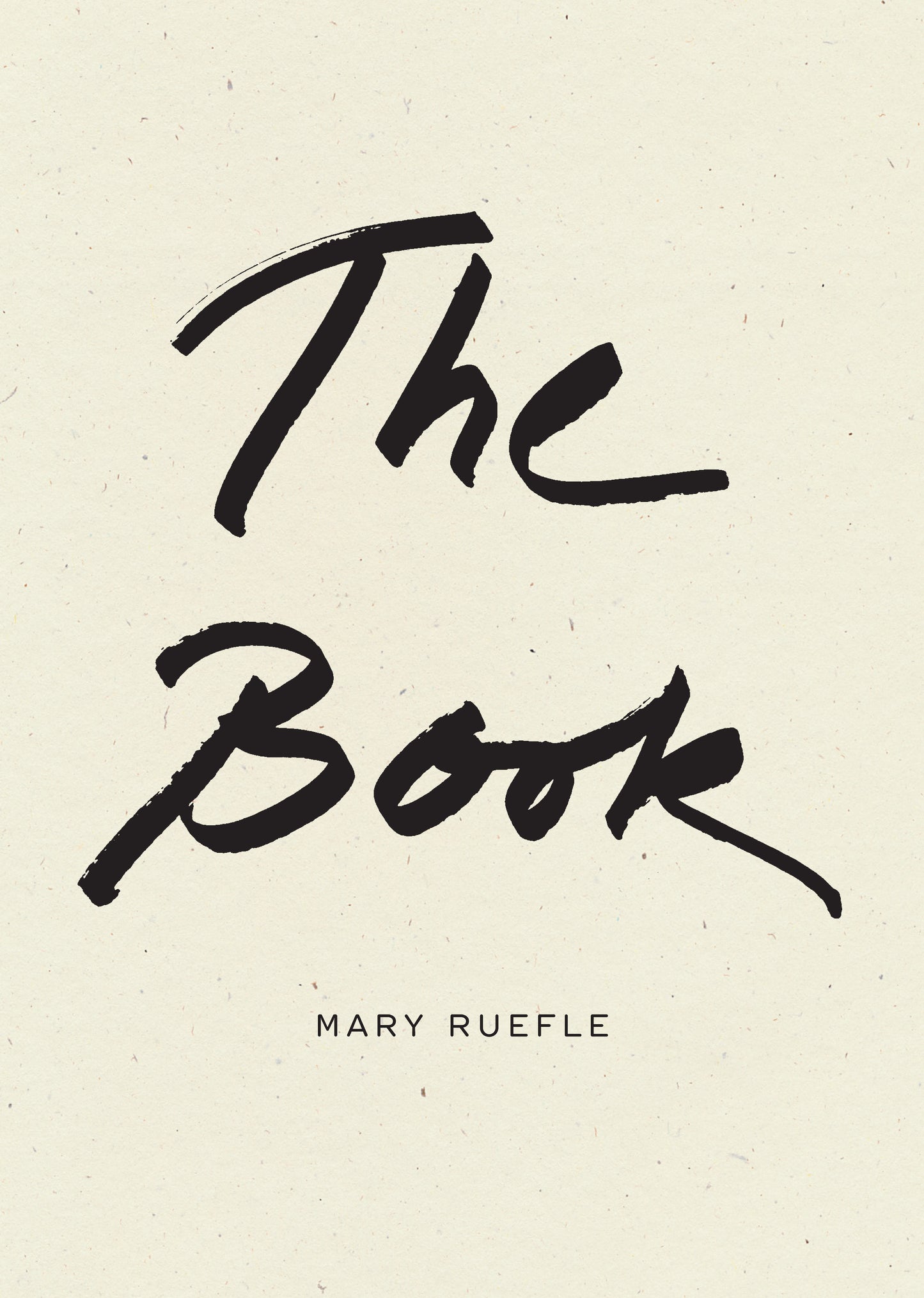 Mary Ruefle prose