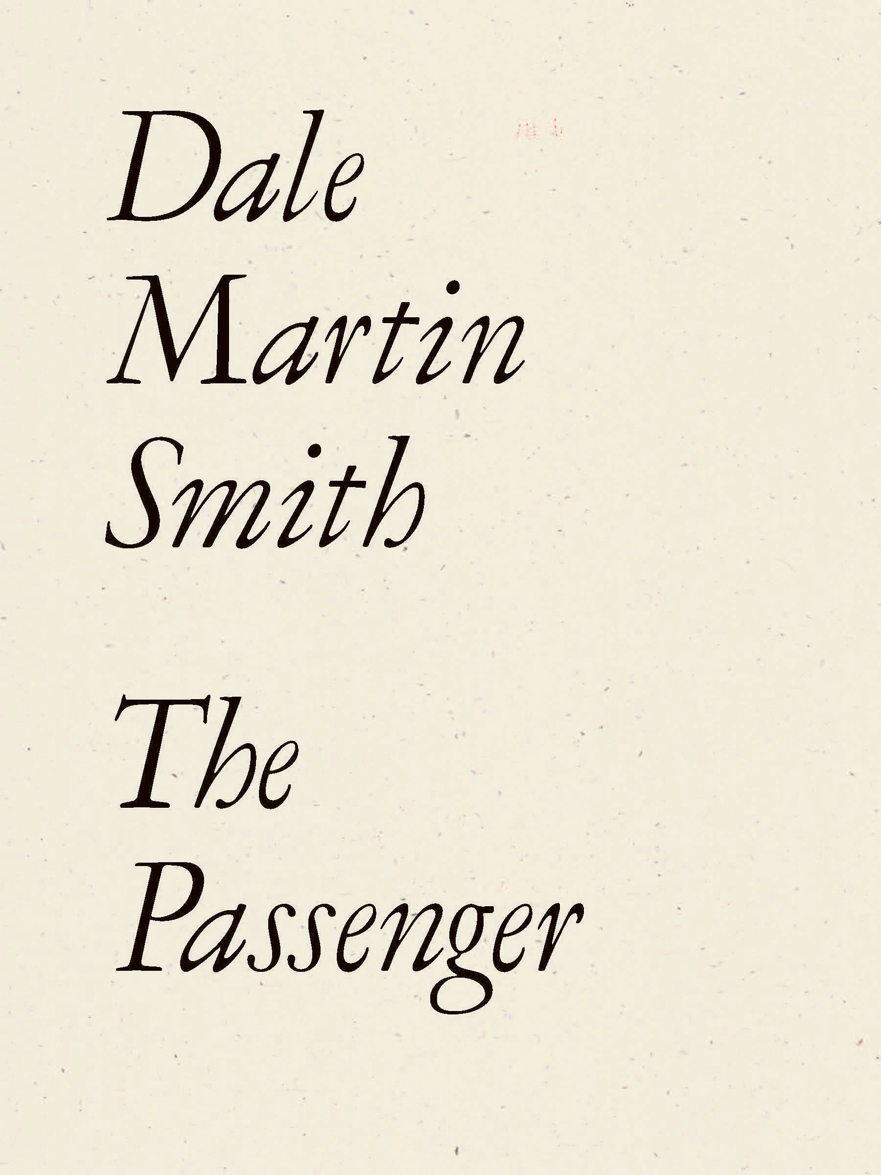 The Passenger