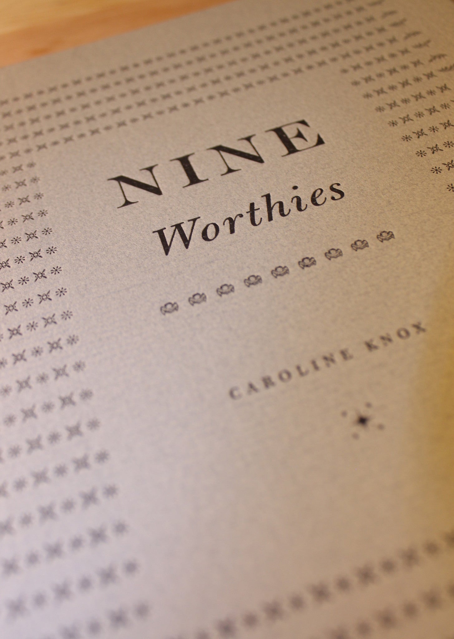 Nine Worthies Caroline Knox