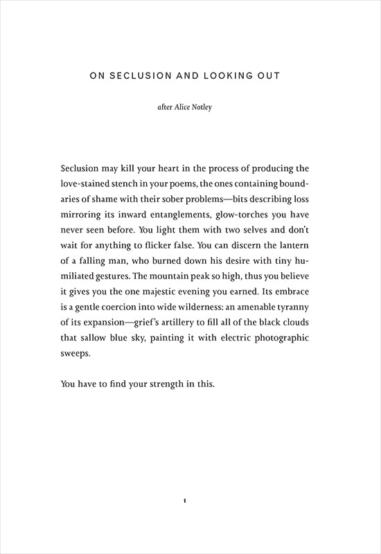 Grief Sequence, by Prageeta Sharma