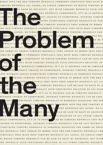 The Problem of the Many, by Timothy Donnelly